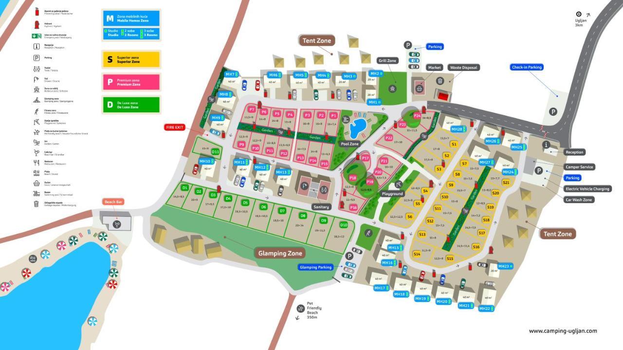 Mobile Homes At Camping Ugljan Resort Exterior foto